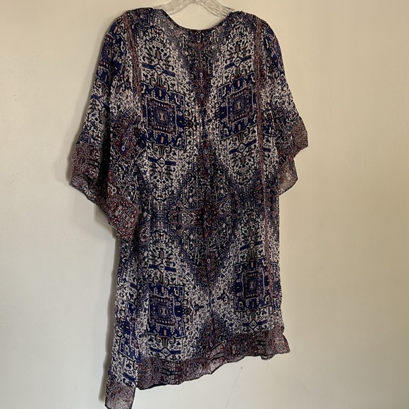 NWOT Joie Printed Silk Mini Dress - Picture 7 of 8